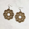 Mandala Daisy Earrings