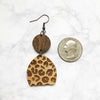 Leopard Bell Earrings