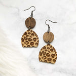 Leopard Bell Earrings