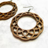 Mandala Circle Earrings