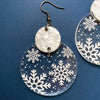 Snowflake Statement Earrings