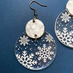 Snowflake Statement Earrings