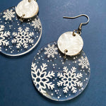 Snowflake Statement Earrings